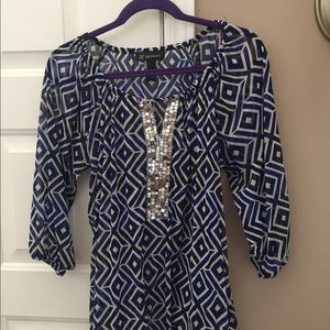 Inc 3/4 sleeve blouse